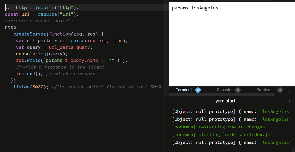 Server Side: Node JS
