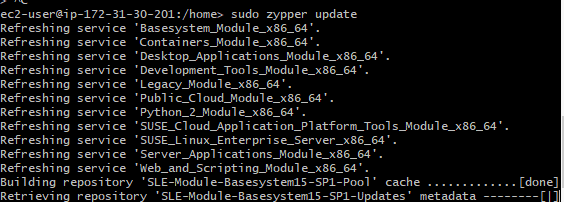 Step 1 - Installing LAMP in Suse