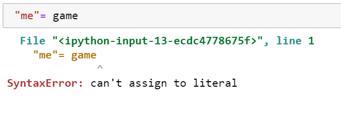 invalid variable declaration error