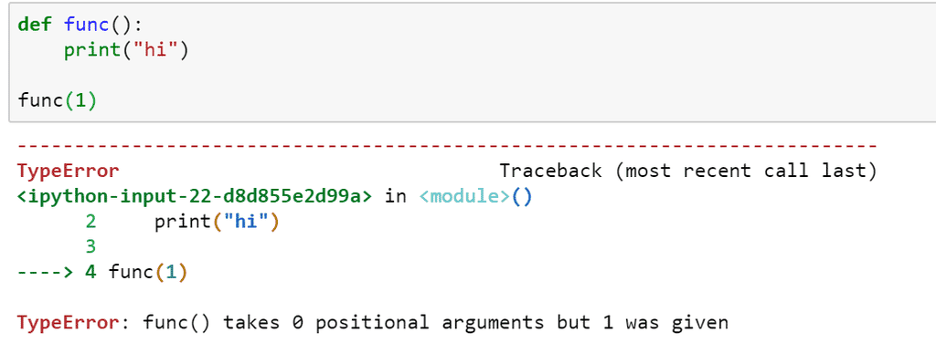 Syntax Error Example In Python