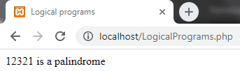 Palindrome Numbers