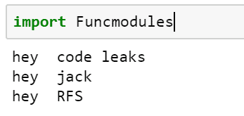 function vs module in Python.