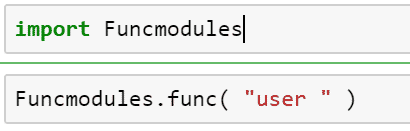 function vs module in Python.