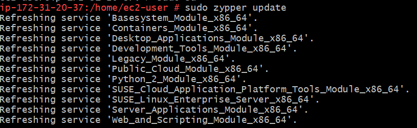 INSTALL MEAN STACK IN SUSE