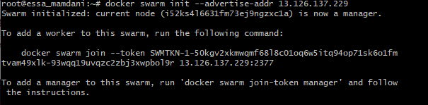 add manager node