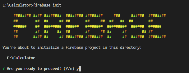 firebase hosting deploy