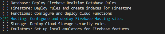 firebase hosting